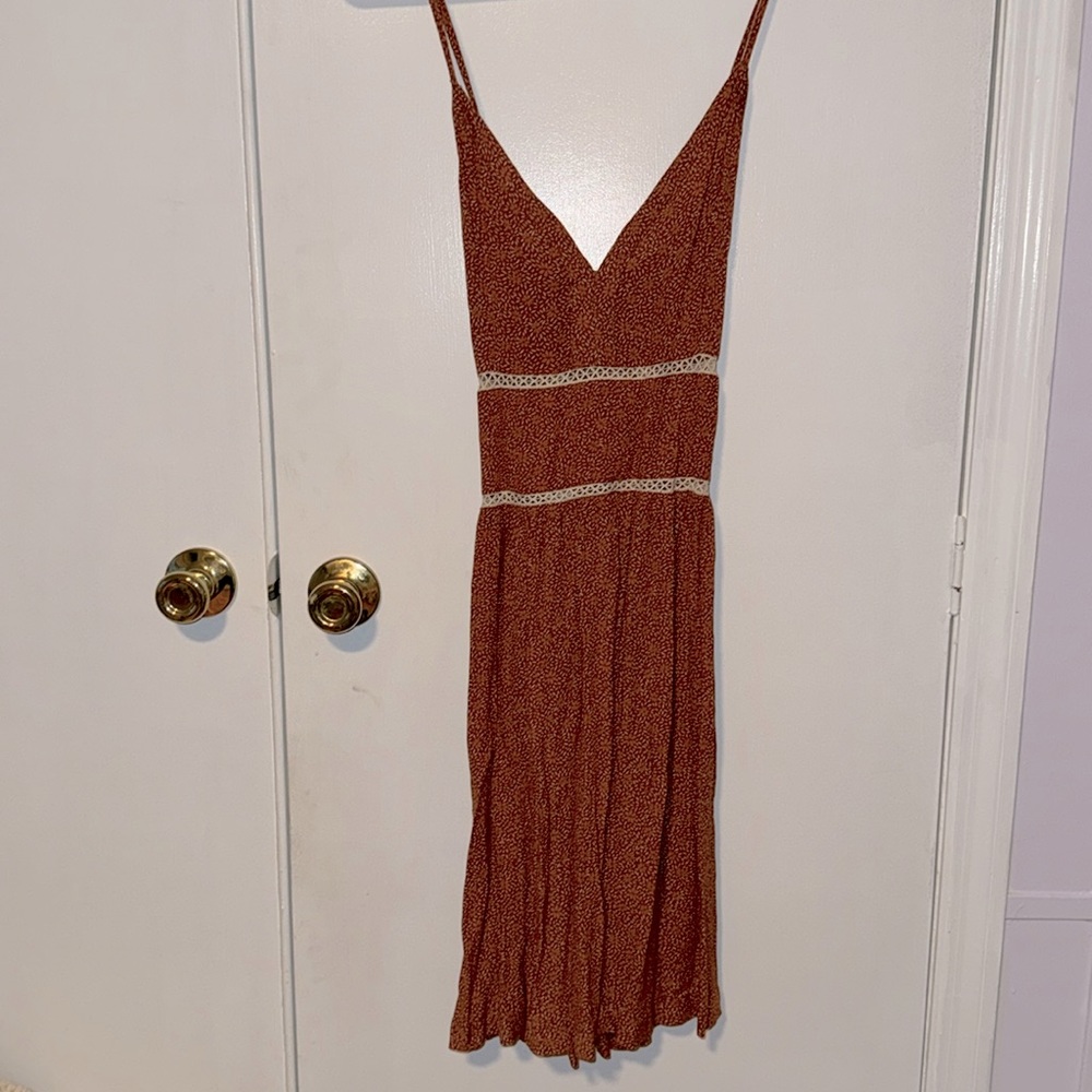 Wild Moss Slip Dress